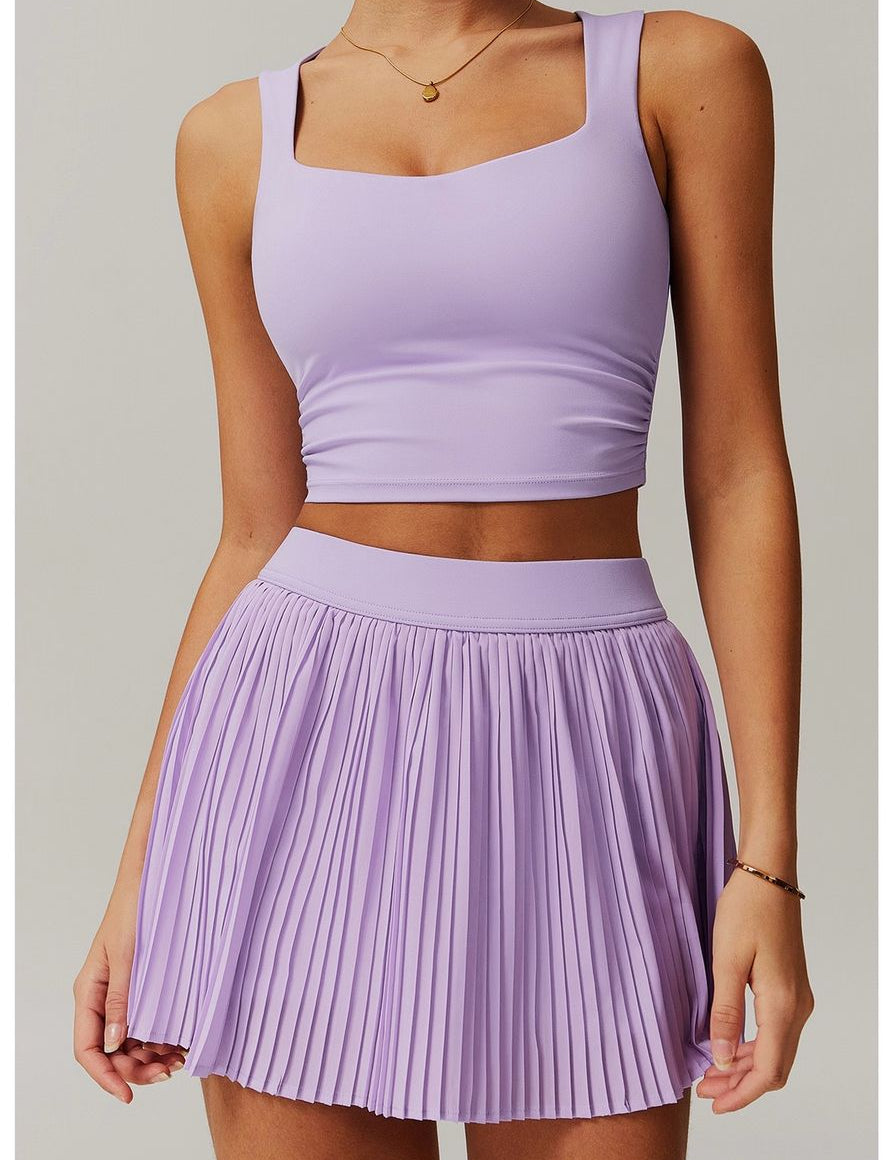 Luxe Glide Crop Tank