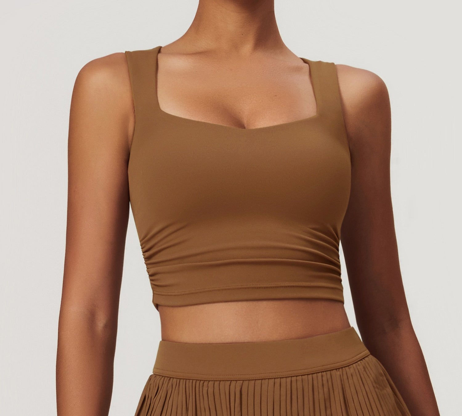 Luxe Glide Crop Tank