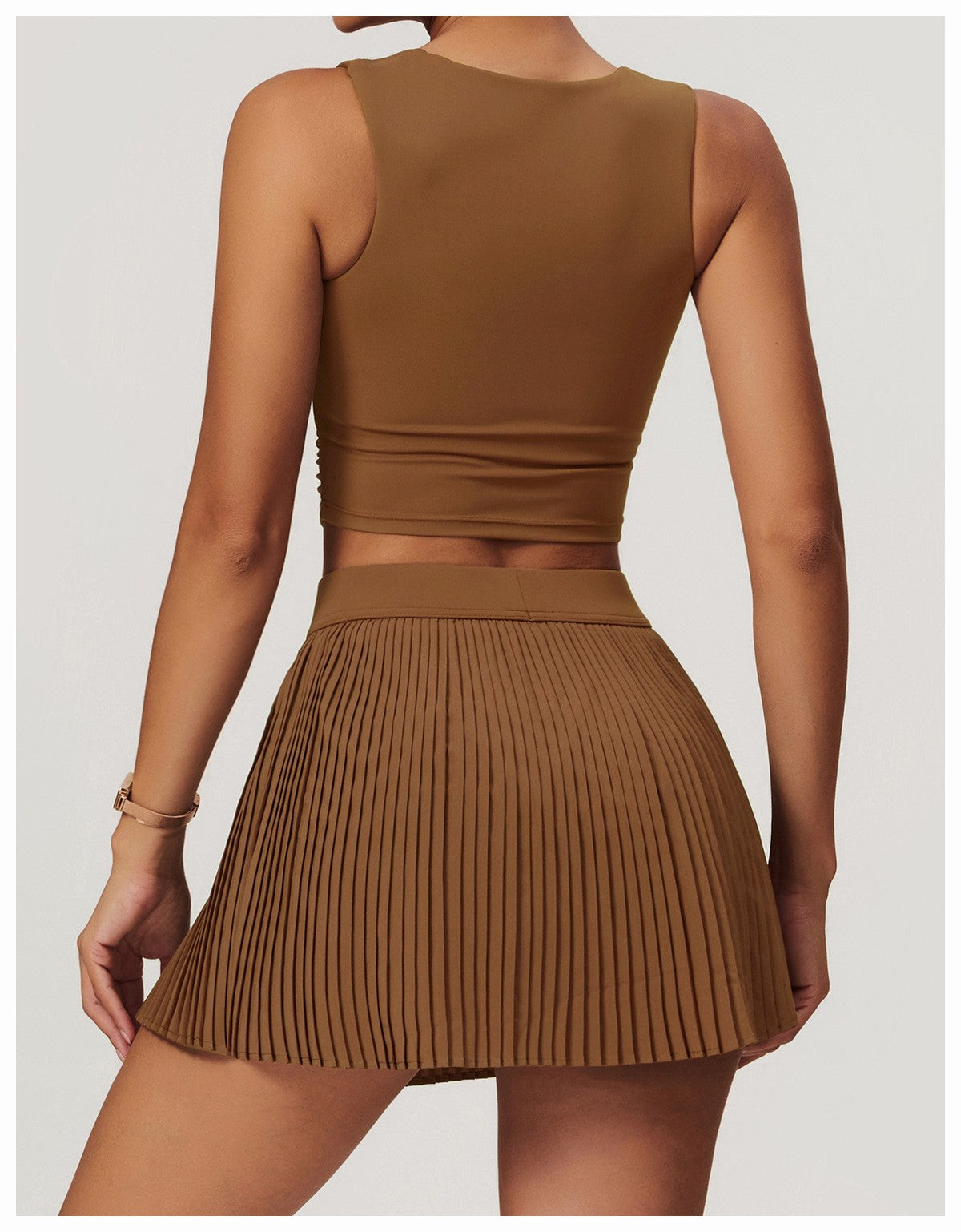 Luxe Glide Crop Tank