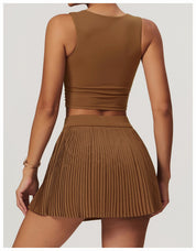 Luxe Glide Crop Tank