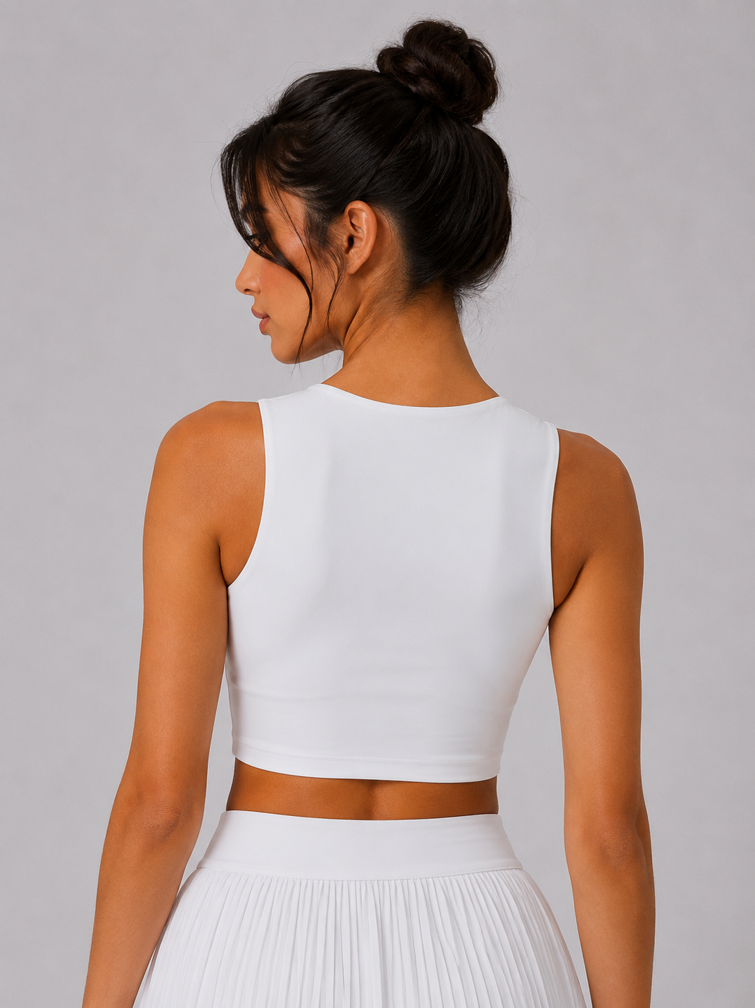 Luxe Glide Crop Tank